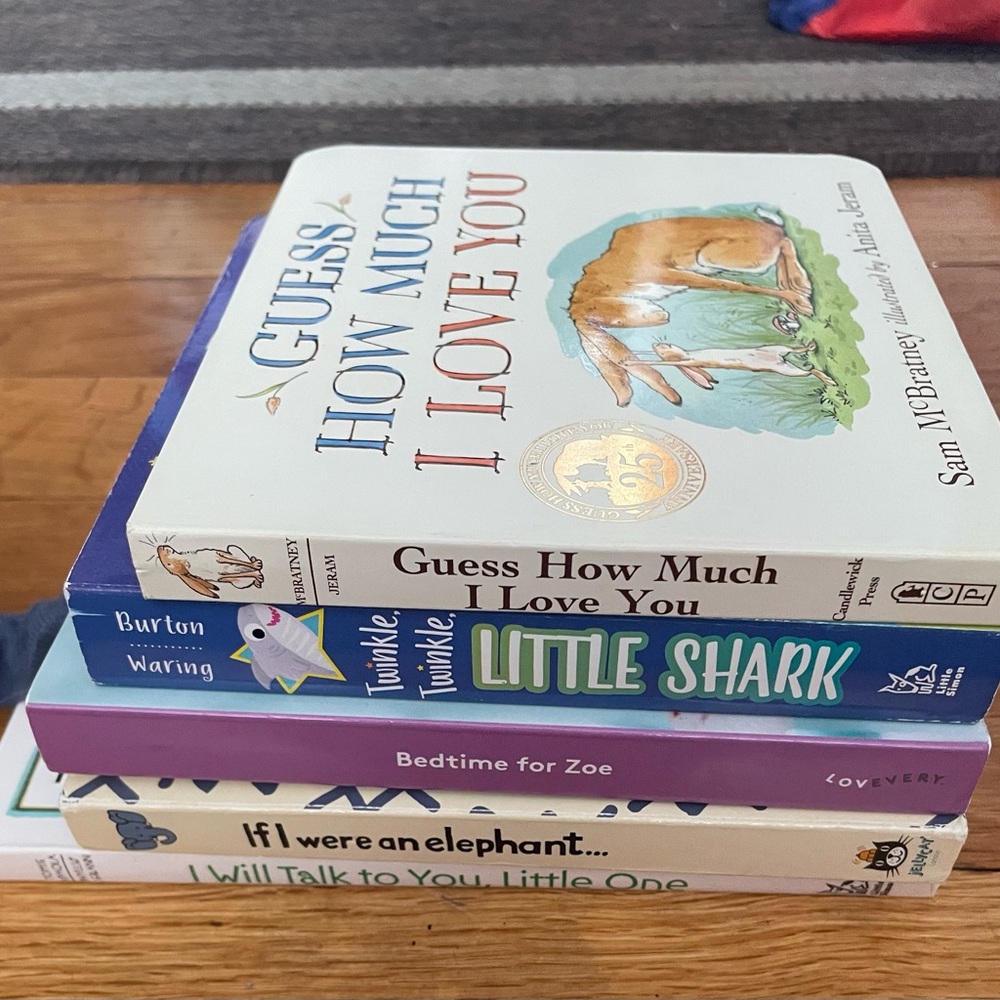 5 baby toddler children’s preschool books